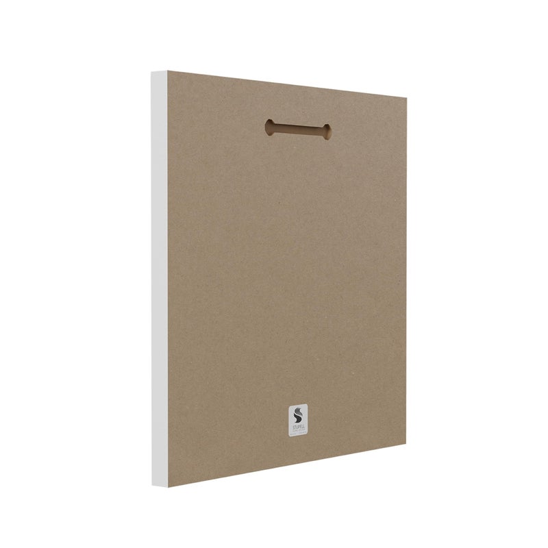 Stupell Industries Red Glam Lips with Glistening Cosmetic Stones Wall Art, 12x12, White - Image 4